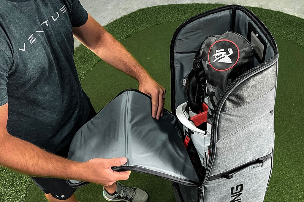 What is the best way to pack a golf bag?