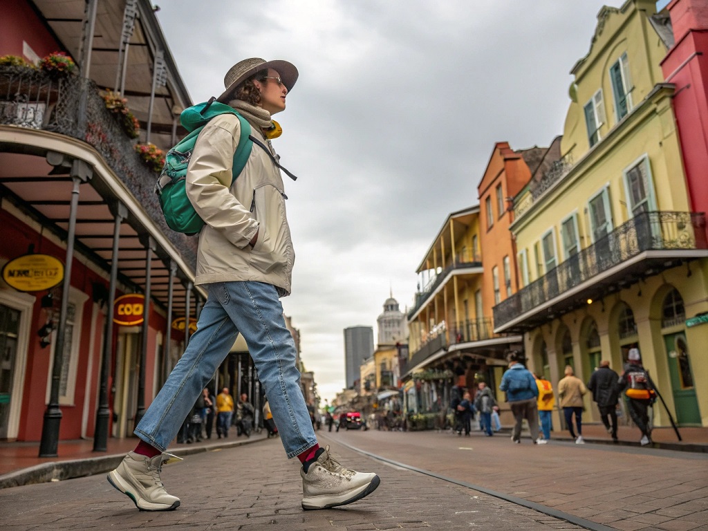 What do people wear in New Orleans in October