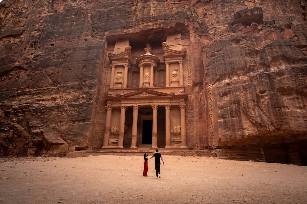 Why is Petra known as the lost city?