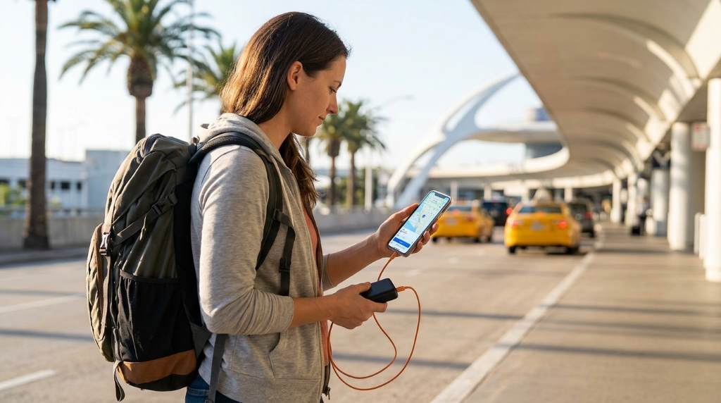 Los Angeles traveler preparing for an India vacation